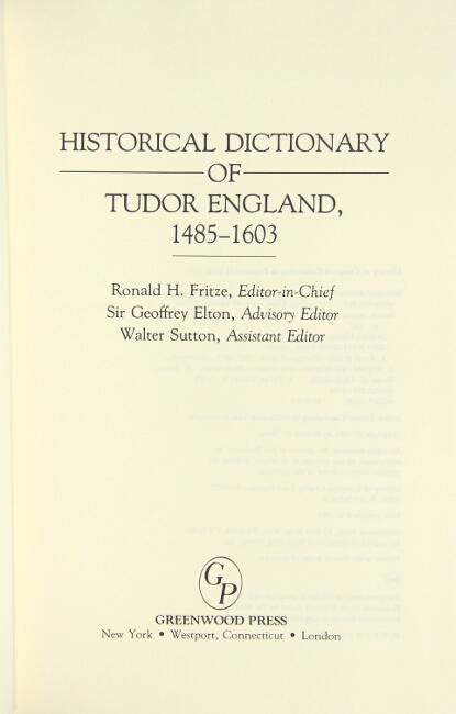 tudor accessorise dictionary